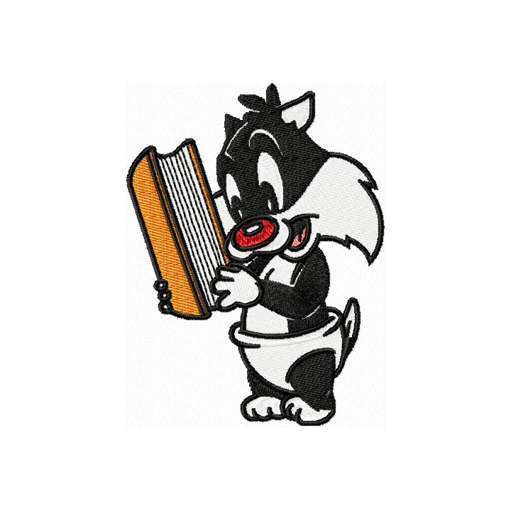 Sylvester 2 embroidery design - Embroidery Design