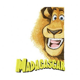 Lion Alex embroidery design - Embroidery Design