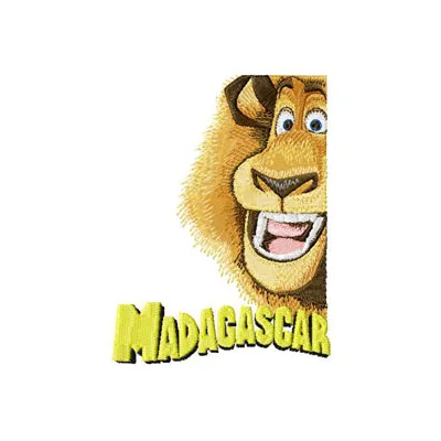 Lion Alex embroidery design - Embroidery Design