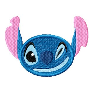 Stitch Smile Winks embroidery design - Embroidery Design