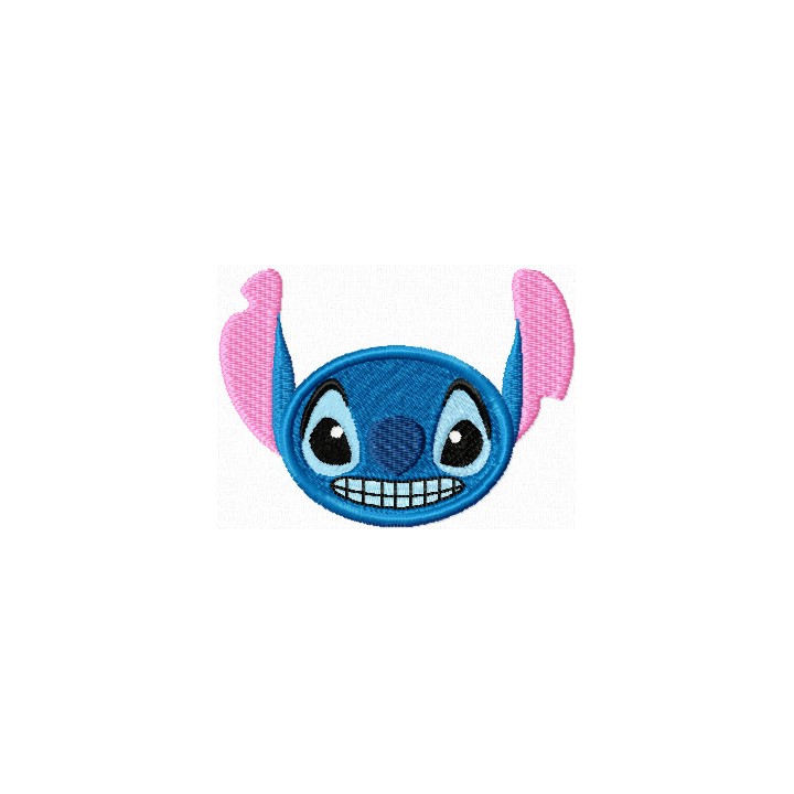 Stitch Smile Funny embroidery design - Embroidery Design