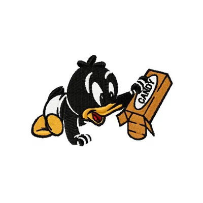 Looney Tunes Duck Cartoon Stitching Pattern