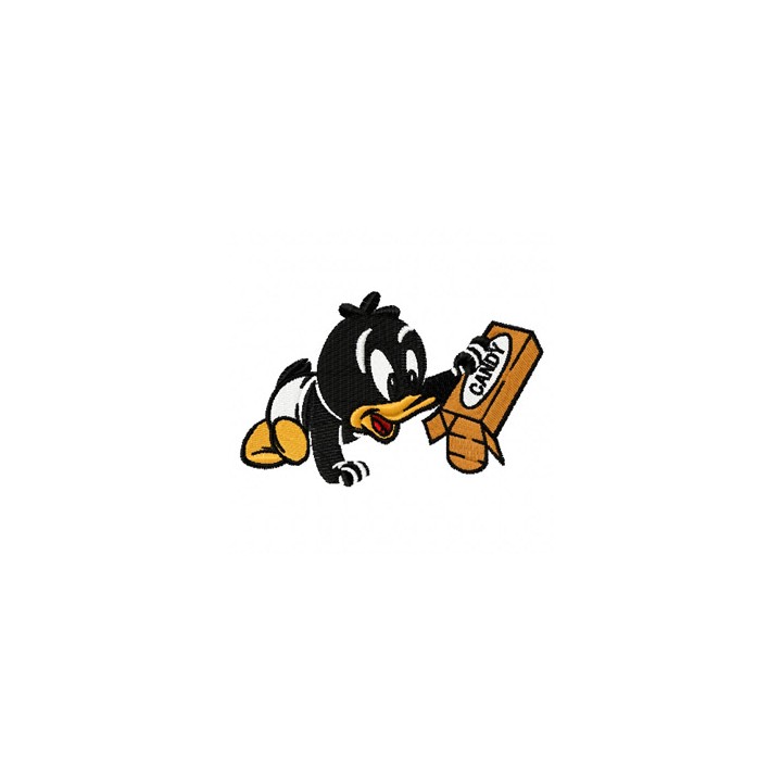 Looney Tunes Duck 1 embroidery design - Embroidery Design