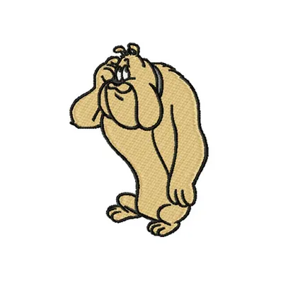 Looney Tunes Dog Cartoon Stitching Pattern