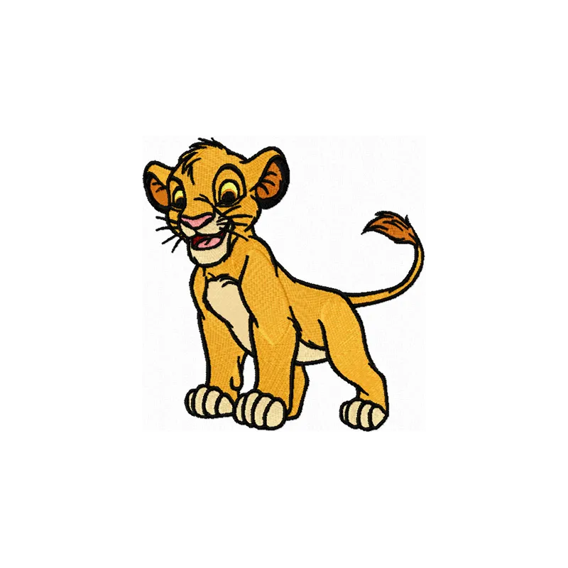 Simba 2 Stitching Pattern for Lion King Fans