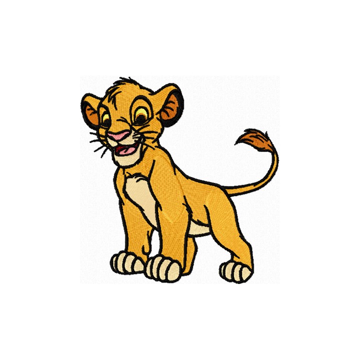Simba 2 embroidery design - Embroidery Design