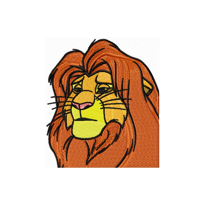 Lion King 1  embroidery design - Embroidery Design