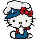 Hello Kitty Marine Suit Stitching Pattern