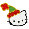 Hello Kitty Christmas Stitching Pattern | Festive Designs