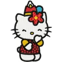 Hello Kitty Party Stitching Pattern | 4 Sizes