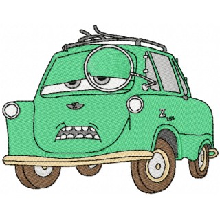 Professor Z embroidery design - Embroidery Design