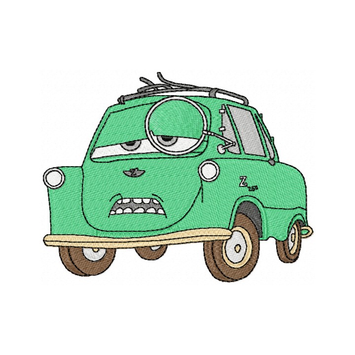 Professor Z embroidery design - Embroidery Design