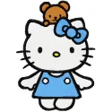 Hello Kitty Fun Game Stitching Pattern for Kids