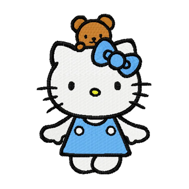 Hello Kitty Fun Game Stitching Pattern for Kids