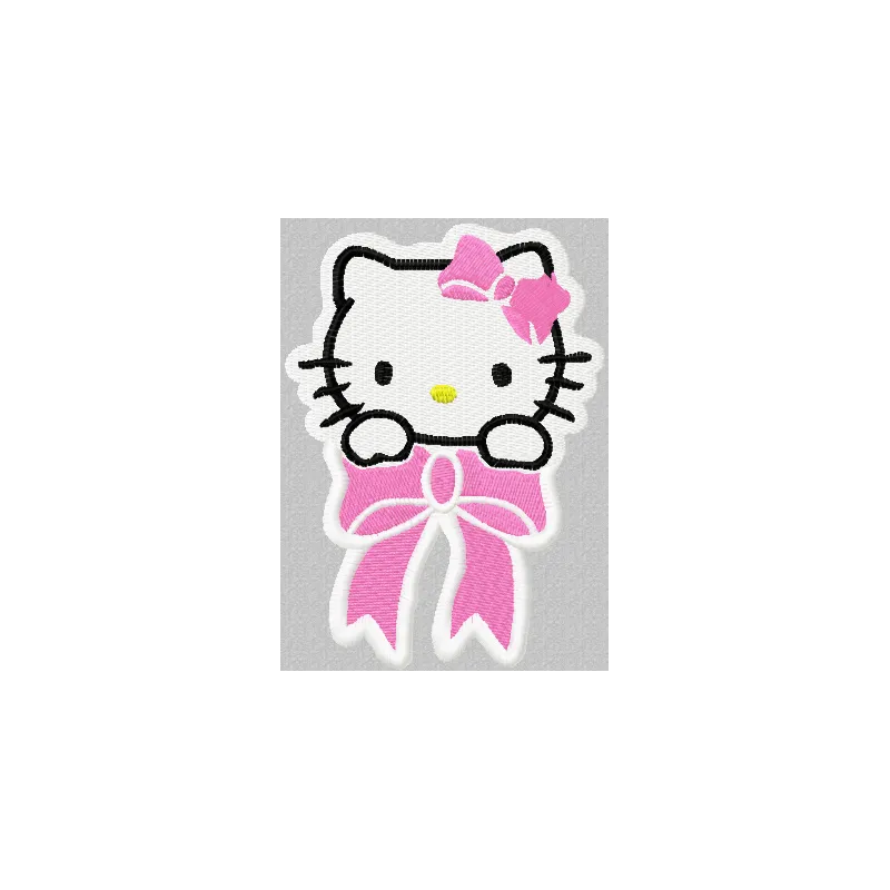 Hello Kitty Small Badge Stitching Pattern
