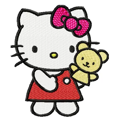 Hello Kitty Puppeteer Stitching Pattern for Creative Crafte…