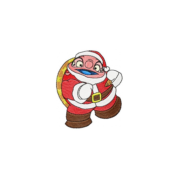 Dr. Jumba Jookiba with Christmas Gifts embroidery design - Embroidery Design