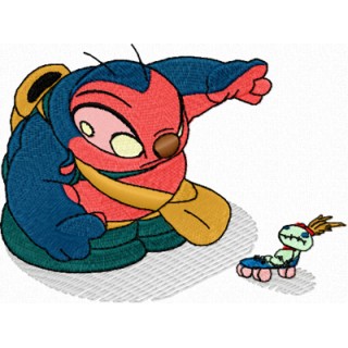 Dr. Jumba Jookiba and Toy embroidery design - Embroidery Design