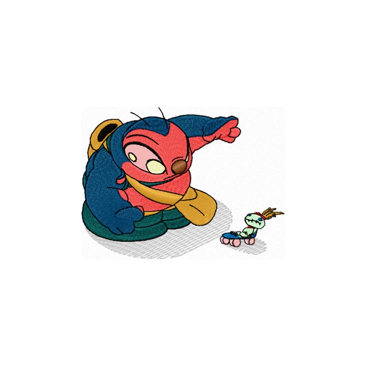 Dr. Jumba Jookiba and Toy embroidery design - Embroidery Design