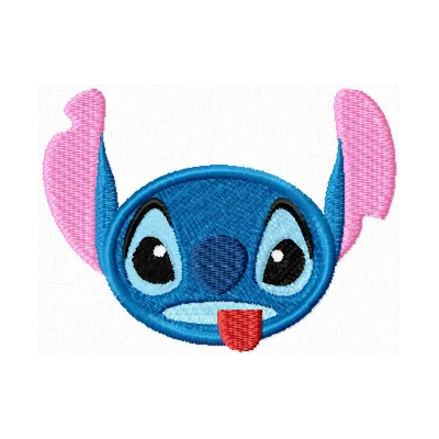 Stitch Tongue Stitching Pattern | Fun Character Design
