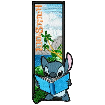 Lilo and Stitch Bookmark Stitching Pattern