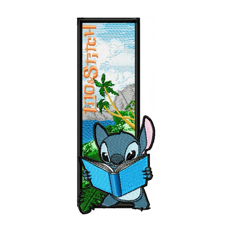 Lilo and Stitch Bookmark Stitching Pattern