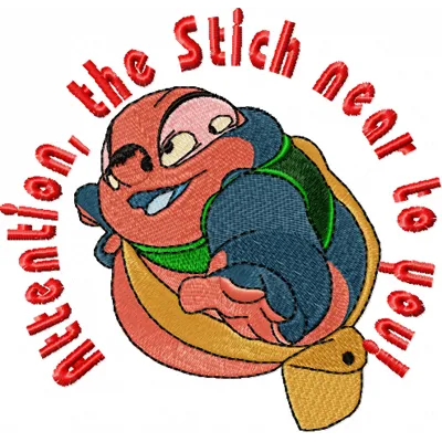 Dr. Jumba Jookiba Stitching Pattern for Lilo & Stitch Fans