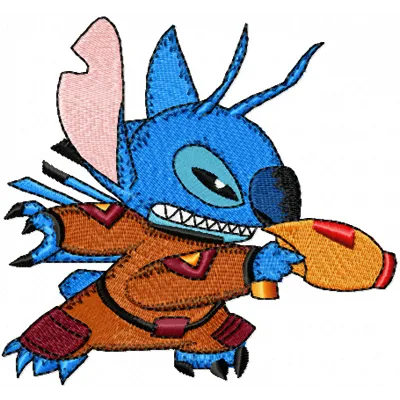 Stitch Attack Stitching Pattern for Embroidery Fans