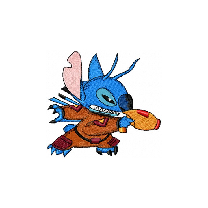 Stitch Attack embroidery design - Embroidery Design