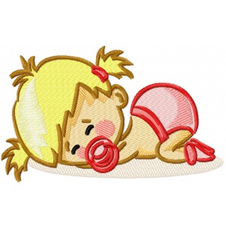 Mother's happiness embroidery design - Embroidery Design