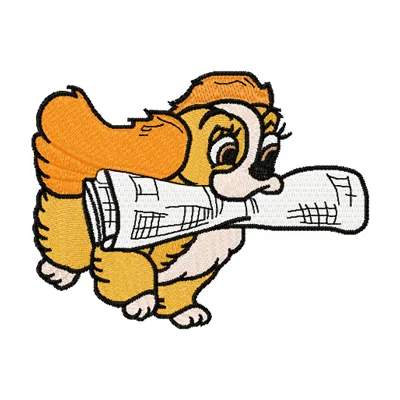 Lady Cocker Spaniel Stitching Pattern | Aristocats