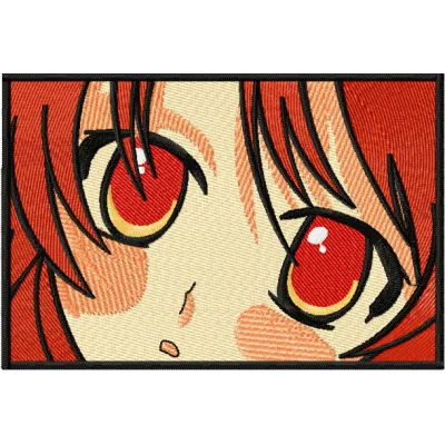 Anime eyes embroidery design - Embroidery Design