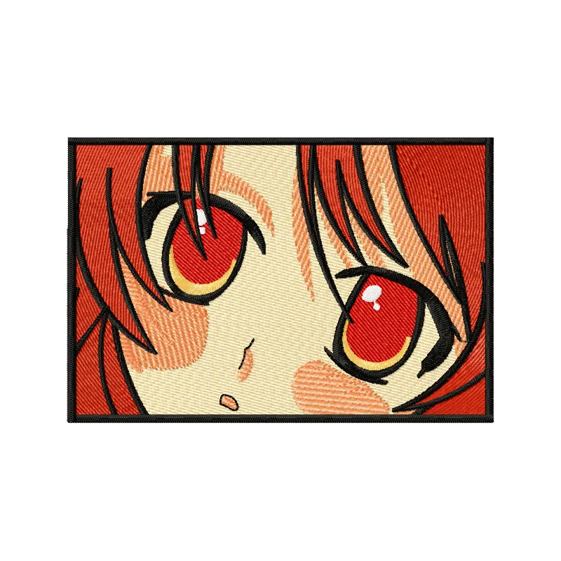 Anime eyes embroidery design - Embroidery Design