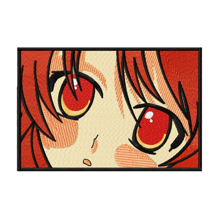 Anime eyes embroidery design - Embroidery Design