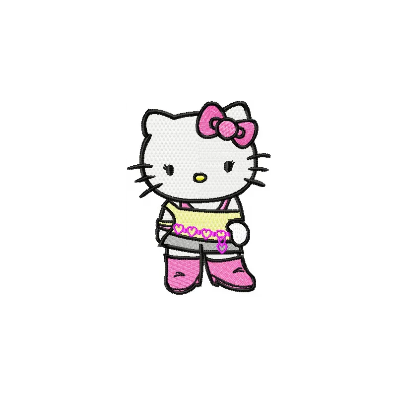 Hello Kitty Forever Young Stitching Pattern