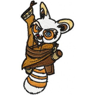 Shifu Attack embroidery design - Embroidery Design