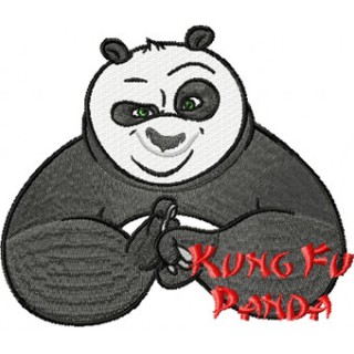 Kung Fu Panda 3 embroidery design - Embroidery Design