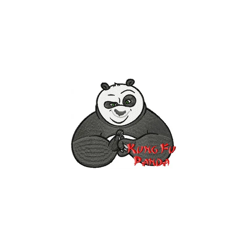 Kung Fu Panda 3 embroidery design - Embroidery Design