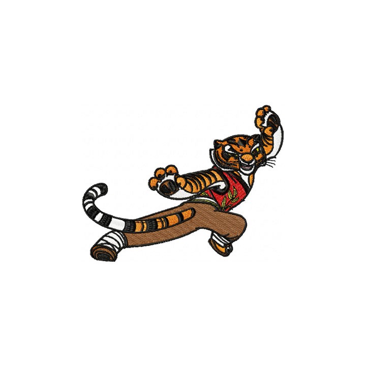 Tigress 1 embroidery design - Embroidery Design