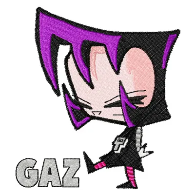 Gaz embroidery design - Embroidery Design