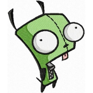 Invader embroidery design - Embroidery Design