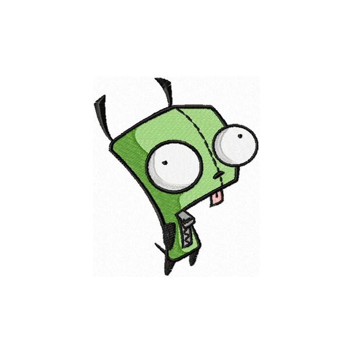 Invader embroidery design - Embroidery Design