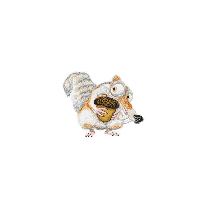 Scrat big embroidery design - Embroidery Design