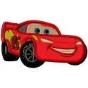 Lightning McQueen Applique Stitching Pattern for Racing Fans