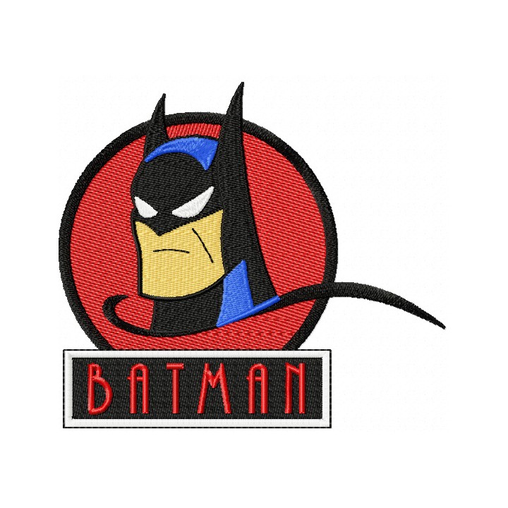 Batman vintage embroidery design - Embroidery Design