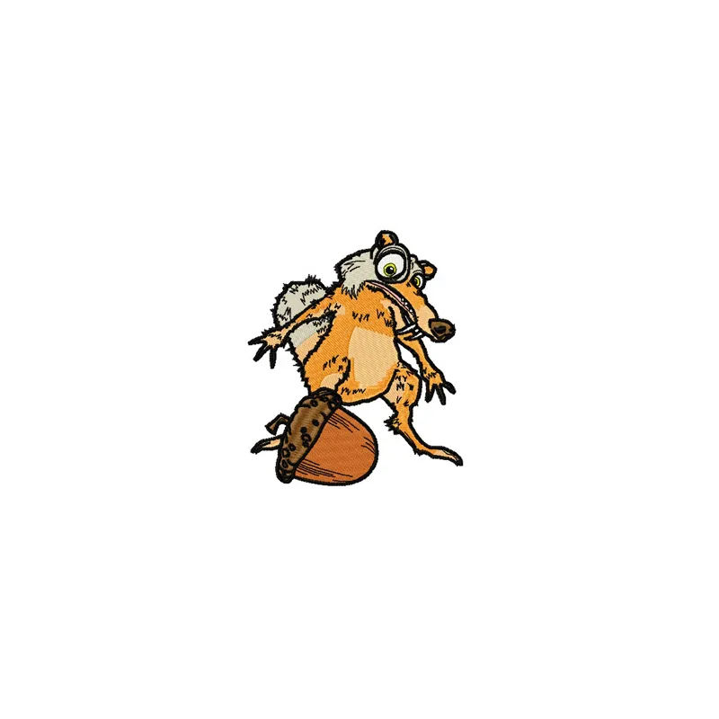 Scrat embroidery design - Embroidery Design