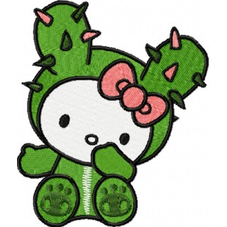Hello Kitty Tokidoki 1 embroidery design - Embroidery Design