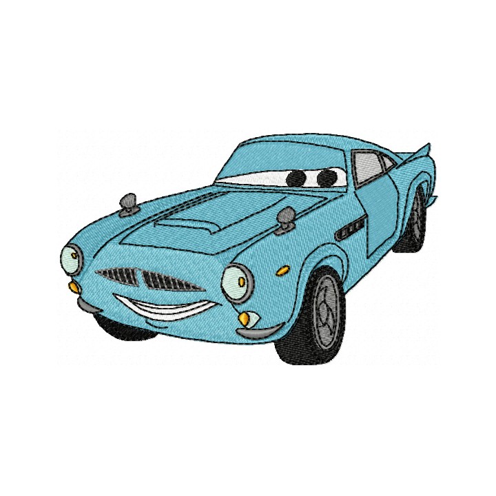 Finn McMissile 2 embroidery design - Embroidery Design