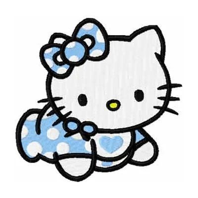 Adorable Hello Kitty Baby Stitching Pattern