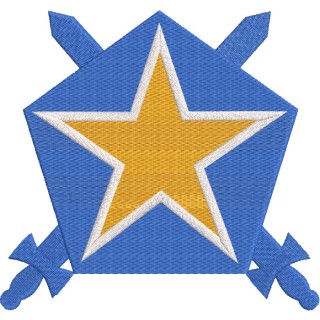 Pi kappa phi logo embroidery design - Embroidery Design